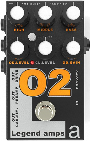 AMT O-2 LEGEND AMPS 2 --    2 (Orange DC30)