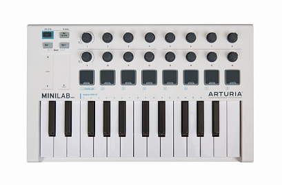 ARTURIA MiniLab mkII -- 25 ��������� ���������������, ������������ MIDI ����-����������