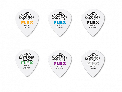 DUNLOP 4680 Tortex Flex Jazz III -- �������� ���� �� 1 �����. (216 ��.� ��.) 