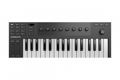 NATIVE INSTRUMENTS KOMPLETE KONTROL M32 -- MIDI ���������� 32 ����-�������, 8 ��������� �����