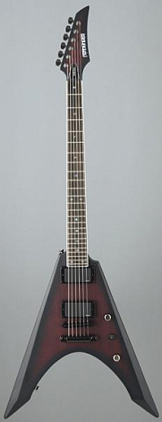 Fernandes VORD(08)DRS -- ������������� Vortex Deluxe � ������ FMCK-V, Dark Red Satin