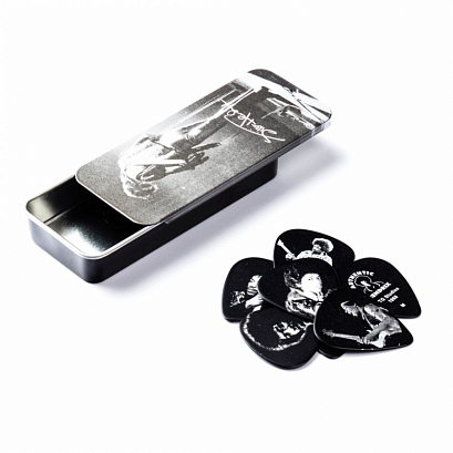 DUNLOP JH-PT06M Jimi Hendrix Silver Portrait -- ��������� 12��, �������, � ���������