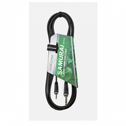 ROXTONE RACC280/3 -- �����-������, 3,5 stereo Jack - 6,3 stereo Jack 3m
