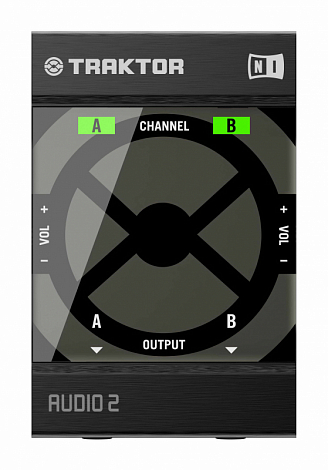 NATIVE INSTRUMENTS AUDIO 2  -- USB MIDI       2- Decks  S