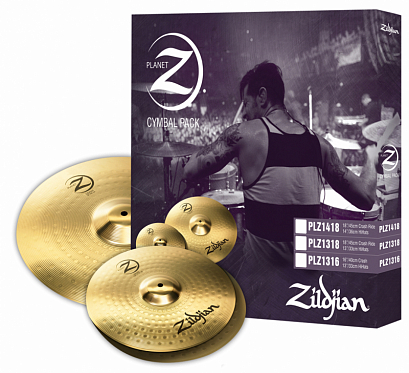 ZILDJIAN PLANET Z PLZ1316 --   (Hi-hat 13`, Crash 16`)