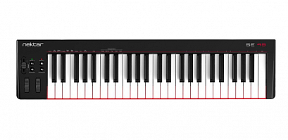 NEKTAR SE49 -- миди-клавиатура, 49 клавиш, четырех октавная, Bitwig 8 track