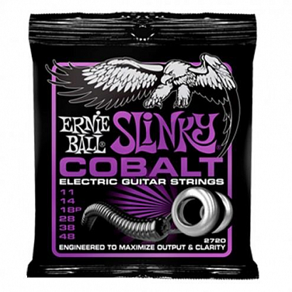 ERNIE BALL 2720 --   ,   Cobalt Electric Power Slinky (11-14-18-