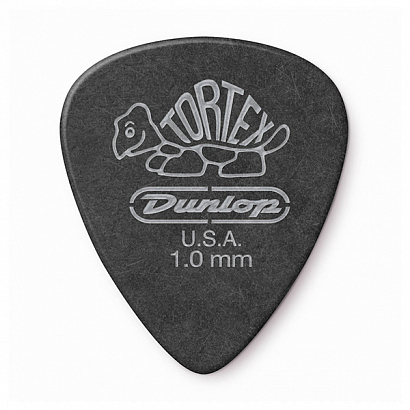 DUNLOP 488R1.0 Tortex Pitch Black Standar --   1,0 (72   .)   1 . 