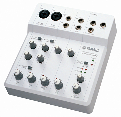 YAMAHA AUDIOGRAM 6 -- �������� �������������� USB � ���� ���������� ������, 2 ����� (���/ ���) �����