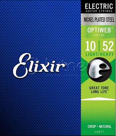 ELIXIR 19077 Optiweb Light/Heavy -- ������ ��� ������������� (.010, .013, .017, .032, .042, .052)