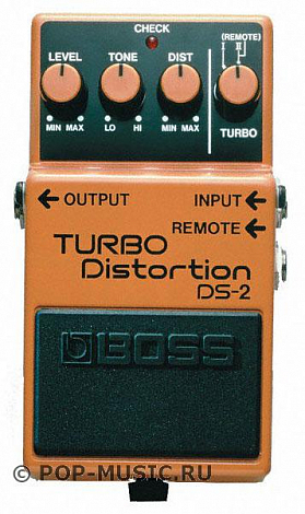 BOSS DS-2 -- эффект турбодисторшн