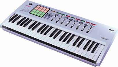 KORG KONTROL49 -- ����-����������, 49 ������,16 �������� �����, ��������� ��������, 8 ��������� ����