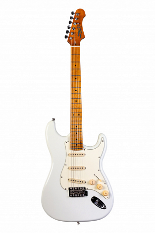 JET JS-300 OW - �������������, Stratocaster, ������ ����, 22 ����,  SSS, tremolo, ���� Olympic White