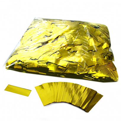 GLOBAL EFFECTS - - конфетти металлизированное 10х20мм, золото,  пожаробезопасно,  дает красивый эфф