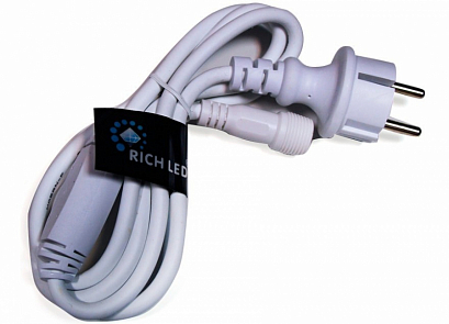 RICH LED RL-220AC/DC-2A-W  --  блок питания для облегченных светодиодных занавесей из модельного ряд