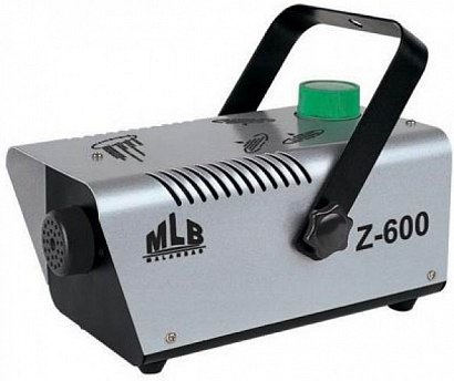 MLB Z-600 -- дым машина, 0,5 л емкость для жидкости, 600 W, 3,5 кг., on/off  кабель управление, врем