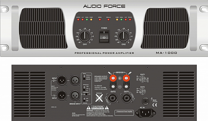 VOLTA PA-500 --  , 2x300/8, 2x500/4,  1000/8, 2U, 14 