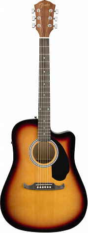 FENDER FA-125CE DREADNOUGHT, SUNBURST -- ������������������� ������, ���� ��������