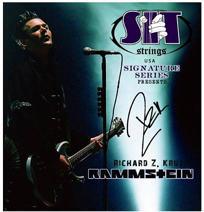 SIT SRZK1046 -- струны для электрогитары, Richard Kruspe Signature set, 10-46