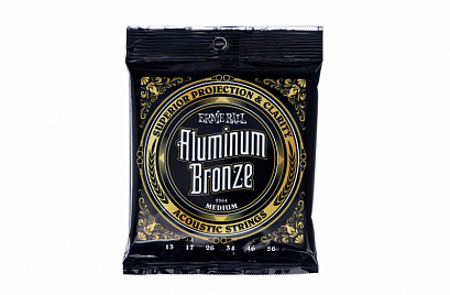 ERNIE BALL 2564 --   .  aluminium bronze medium (13-17-26-34-46-56)
