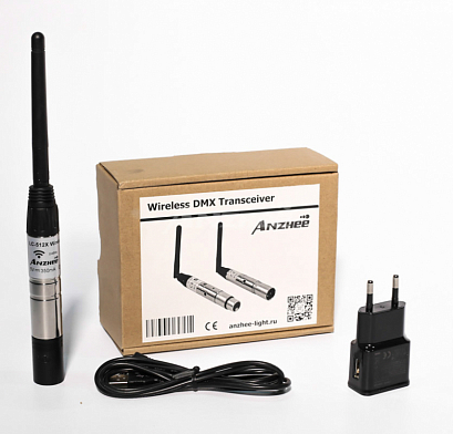 ANZHEE Wi-DMX Transmitter Compact -- ���������� Wi-DMX ������� (2,4 ���)