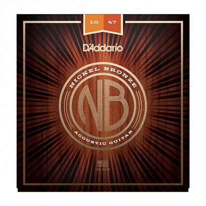 D'ADDARIO NB1047 NICKEL BRONZE  --    , Extra Light, 10-47