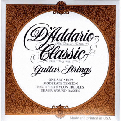D'ADDARIO EJ29 CLASSIC --    ,  (Silver)