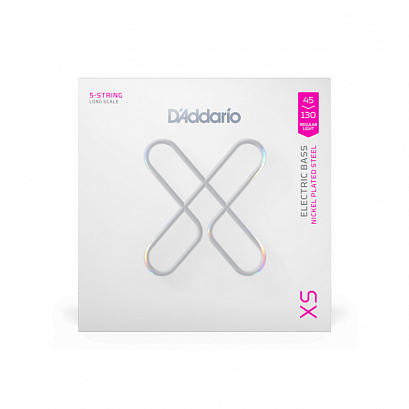 D'ADDARIO XSB45130 XS Nickel -- �������� ����� ��� 5-�������� ���-������, ��������������, 45-130