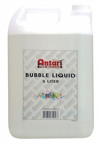 ANTARI BL-5 -- жидкость для машины "мыльных пузырей" 5 литров