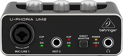 BEHRINGER UM2 --   USB     , 2 , 2 .