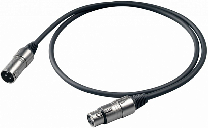 PROEL BULK250LU 6 --   , XLR  <->XLR ,  - 6 m