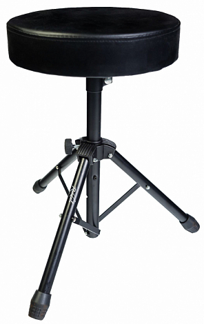ROCKDALE 5132 -- круглый стул для барабанщика, диам 30 см, выс 52 см, металл, чёрный