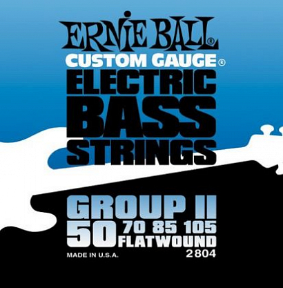 ERNIE BALL 2804 -- ������ ��� ���-������, Group II Flat Wound