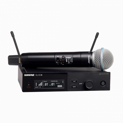 SHURE SLXD24/SM58 -- �������� ������������ � ������ ������������ SM58