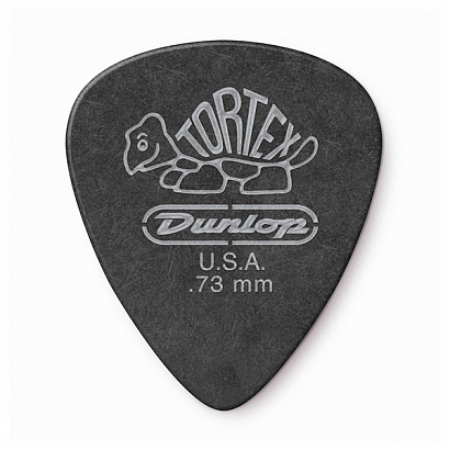 DUNLOP 488R.73 Tortex Pitch Black Standar -- �������� ������� 0,73�� (72 �� � ��.) ���� �� 1 �����. 