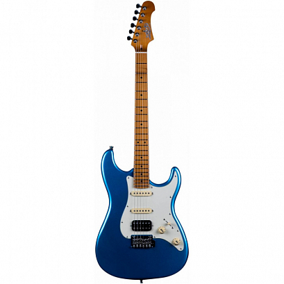 JET JS-400 LPB -- электрогитара, Stratocaster, корпус липа, 22 лада, HSS, tremolo, цвет голубой 
