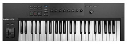 NATIVE INSTRUMENTS KOMPLETE KONTROL A49 -- 49 клавишная полувзвешенная динамическая MIDI клавиатура