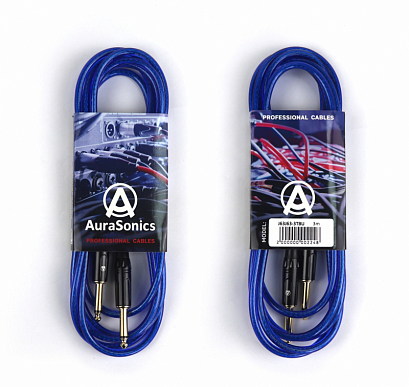 AuraSonics J63J63-5TBU -- �������� ������ Jack TS 6.3�� - Jack TS 6.3�� 5 �,,�����