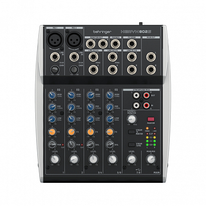 BEHRINGER XENYX 802S -- ��������� �����, 8������, 2 ���� �������, ������������ ����������