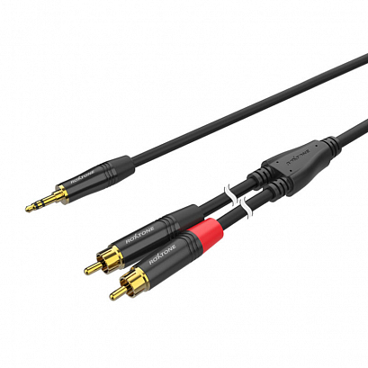 ROXTONE PACC150/2 --  , 3.5 stereo Jack - 2xRCA, 2