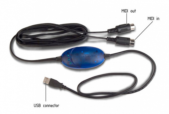 M-AUDIO MIDISPORT UNO USB -- однопортовый USB MIDI-интерфейс