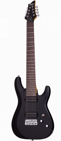 SCHECTER C-8 DELUXE SBK  -- �������������,  8 ����� ��������� �����: �� ������