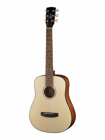 CORT AD-mini-WBAG-OP Standard Series --  акустическая гитара 3/4, цвет натуральный, с чехлом