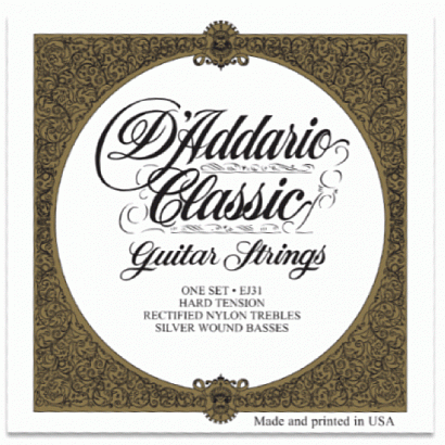 D'ADDARIO EJ31 CLASSIC --   . ,  (Silver), Hard Tension