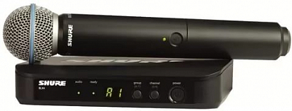 SHURE BLX24E/B58 M17 -- ������������ ��������� � �������� ������������� ��������� BETA 58 (662-686 M