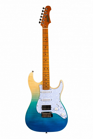 JET JS-450 TBL - �������������, Stratocaster, ������ ���� � ����� �� ���������� �����, 22 ����, HSS,