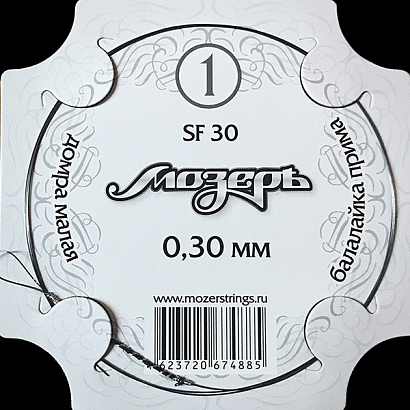 ������ SF30 -- ��������� 1-�� ������ ��� ��������� ����� � �����, 0.30��