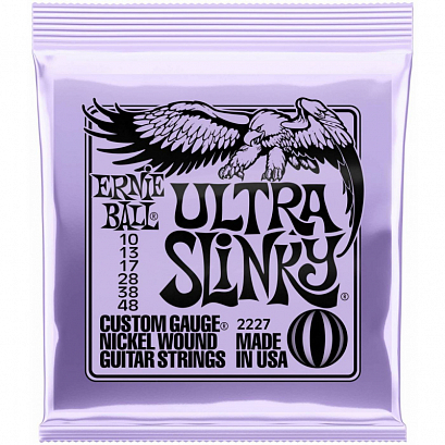 ERNIE BALL 2227 -- ������ ��� �������������, Nickel Wound Slinky Ultra 10-48