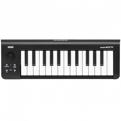 KORG MICROKEY 25 -- клавишный MIDI-контроллер, 25 чувствительных к скорости нажатия мини-клавиш.