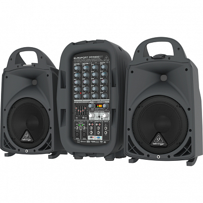 BEHRINGER PPA500BT -- 6-���. ����. ������� �������������, 8"+1", 2�250�� 4��, 2�160�� 8��, DSP.